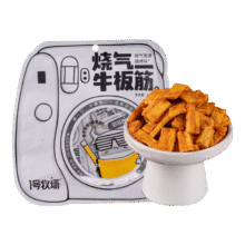 需试用：1号牧场 烧烤牛板筋 52g4.9元包邮
