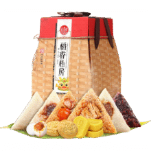 稻香私房粽子 稻香私房 端午粽子礼盒端午礼1460g（蛋黄鲜肉粽蜜枣粽）66.24元（合22.08元/件）