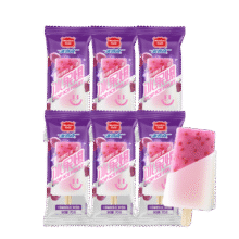 美登高冰淇淋 冰果爆-牛奶葡萄冰沙雪糕70g*6支 棒支冰棍冷饮39.9元 (券后省0.5,月销1w+)