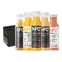 农夫山泉nfc果汁鲜榨橙汁芒果汁番石榴混合纯果蔬汁饮料官方正品19.5元