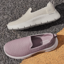 Skechers 斯凯奇 Go Walk系列 女款浅口透气网面一脚蹬健步鞋 124847168元包邮
