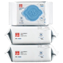 好孩子（gb）婴儿卫生湿巾 海洋水卫生杀菌湿巾80片*3包 婴儿湿巾99.9%杀菌率29.9元 (月销1w+)