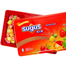 sugus瑞士糖混合水果味软糖年糖休闲零食婚庆喜糖果散糖新年礼物 混合水果口味500g1袋15.9元（需领券）