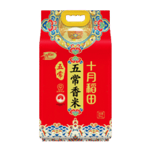 plus会员：十月稻田 当季新米 五常香米 五常大米 10斤×4件142.5元（合35.63元/件）