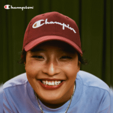 Champion 冠军 男女经典休闲棒球帽鸭舌帽 23FWA01￥72.15