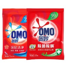 需首单：OMO 奥妙 薰衣草洗衣粉 300g*3袋1.58元包邮（需拍3袋、共4.73元）