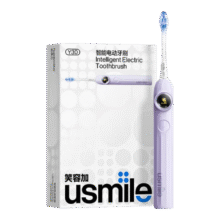 政府补贴：usmile笑容加 电动牙刷Y30 全智能自适应AI算法 语音骨传导 大摆幅 缓震不打牙  Y30云暮紫251.69元（需领券）