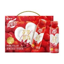 88VIP: 真果粒花果奶昔果粒酸奶饮品PET瓶230克*10瓶23.25元+1.2元淘金币