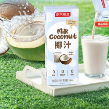 京东京造 鲜椰汁245ml*6盒 厚椰乳椰奶生椰植物蛋白饮料18.9元