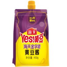海天金字装黄豆酱450g2.99元