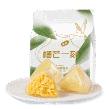 PLUS会员: 榴芒一刻 【袋装】水晶榴莲冰粽45g*1034.4元/件 需领劵 拍2件实付68.8元 包邮