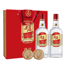 需首购，需入会，88会员:五粮液&川红尖庄大光50度礼盒浓香白酒588ml*2红茶5g39.8元（需17元淘金币）