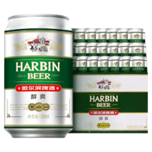 再降价、88vip、哈尔滨啤酒中度啤酒330ml*2422.86元