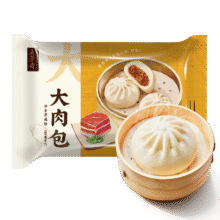五芳斋  猪肉早餐大包510克6只 肉包子早餐半成品食品 十件57.1元（需领券，合5.71元/件）