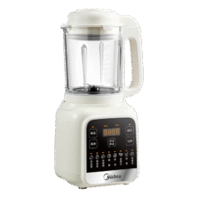 plus会员: 美的 低音降噪破壁机 1.2L家用多功能豆浆机116.77元+10元好评返现