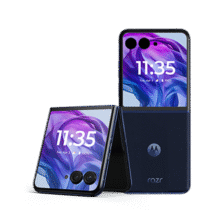 摩托罗拉 【国家补贴】联想moto razr 50 Ultra 4英寸全功能大外屏 第5代折叠屏 5GAI手机 12+256 复古丹宁3675元