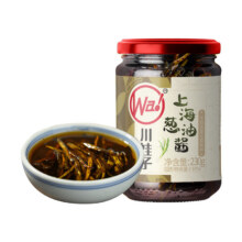 川娃子葱油酱拌面酱拌饭酱 上海风味调味酱 黑葱油汁 230g*1瓶14.85元（合7.42元/件）