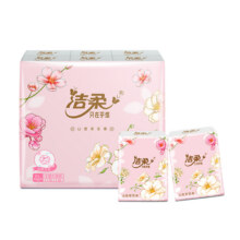 洁柔 繁花手帕纸 4层 7片*12包2.9元（需领券）