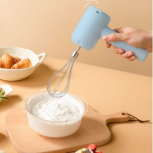 预售：家用打蛋器电动小型奶油蛋糕搅拌器自动打发器烘焙工具打蛋机搅拌机新款 浅绿色【1档位】单棒0.41元
