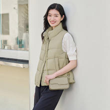 坦博尔 女士羽绒服短款马甲券后129.1元