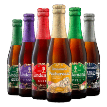 Lindemans林德曼啤酒组合装250ml*6瓶 精酿随机六口味 比利时进口62.55元