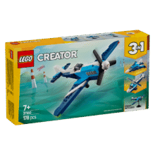 乐高（LEGO）积木拼装31160 飞行器竞技飞机男孩女孩儿童玩具六一儿童节礼物78.19元