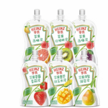 解锁多维营养！Heinz 亨氏 超金果蔬泥果泥 78g*12袋￥49.50 6.2折