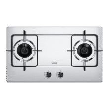 美的（Midea）燃气灶液化气 双灶具 家用5.0kW猛火灶台嵌两用 不锈钢面板 线性精控 一级能效 Q315-M425元
