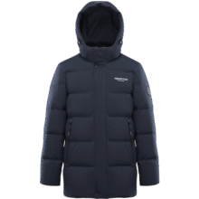 bosideng/波司登 B00145121E 羽绒服 90绒加厚保暖中长款 黑黛青 170/88A331.51元