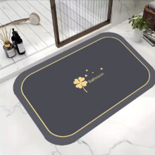京喜自营 硅藻泥浴室吸水地垫 40X60CM2.94元包邮(省钱卡后0.94元)(需用券)