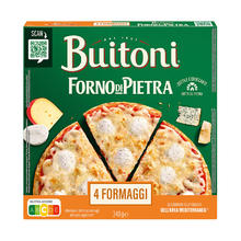 堡康利 Buitoni 奶酪披萨 340g 1盒 冷冻 10英寸 意大利原装进口14.25元