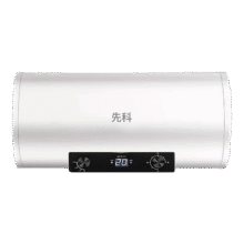 先科热水器电热水器家用洗澡变频速热储水式出水断电恒温电热水器圆桶小型出租房智能节能省电卫生间 圆桶数显+自行安装 40L228元