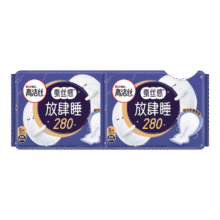 高洁丝 卫生巾 280mm、16片6.3元