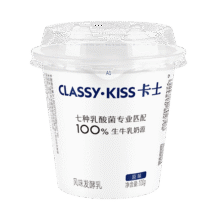 卡士 CLASSY.KISS）100g*6杯乳酸菌原味酸奶93.72元（需领券，合11.71元/件）