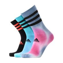 adidas 阿迪达斯 夏季男女同款舒适耐磨足球运动休闲短筒袜三双装39元