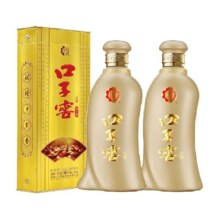 口子窖 五年型40.8度400ml*2白酒149.75元+300淘金币+返10元猫超卡 包邮