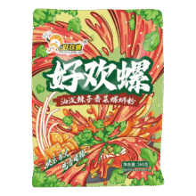 好欢螺（HAOHUANLUO）油泼辣子香菜螺蛳粉260g*10袋礼盒柳州特产酸辣宵夜【临期】51.45元