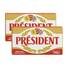 88VIP: 总统法国进口淡味动物黄油500g*243.41元/500g，86.82元