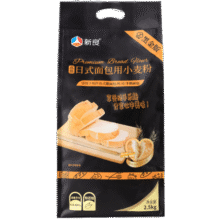 新良黑金日式面包粉5斤装 高筋面粉 烘焙原料 面包机用小麦粉53.8元 (券后省0.85,月销1w+)