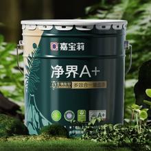 国家补贴：嘉宝莉 净界A+乳胶漆多效墙面漆【抗甲醛/易敏】20kg423.4元