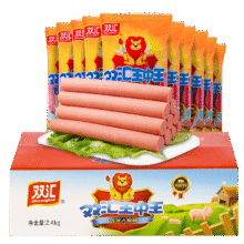 双汇（Shuanghui）双汇王中王火腿肠香肠火腿30g*8支即食香肠零食烧 240g*2袋 王中王12.9元（需领券）