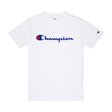 Champion 冠军 胶印草写logo短袖T恤券后159元