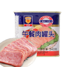 MALING 上海梅林经典午餐肉罐头340g 早餐零食火锅食材不含鸡肉6.77元