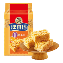 3日20:00开抢：徐福记 经典鸡蛋沙琪玛 老式糕点早餐饼干 传统蛋糕526g/袋9.9元（需要预约）