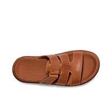 UGG 夏季女士休闲舒适厚底魔术贴时尚凉拖鞋1154652日晒棕色499元