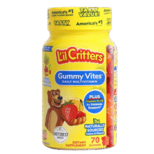 lilcritters 小熊糖进口复合维生素叶黄素 70粒92.4元（需领券，合30.8元/件）