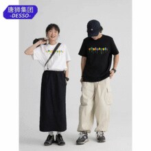 唐狮集团旗下潮流品牌！Desso 德索 2025新款情侣100%纯棉短袖T恤￥14.90 0.6折