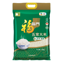 福临门 五常大米 20斤/袋114.5元（合57.25元/件）