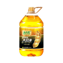 北大荒 一级大豆油6.18L食用油非转基因豆油炒菜油热炒油56.83元（需领券）