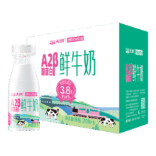 天润TERUN  A2β-酪蛋白鲜牛奶奶 210g*6瓶*3件52.07元（需领券，合17.36元/件）